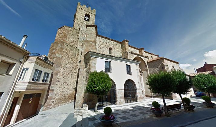 El templo parroquial de Santa María la Mayor. /GM