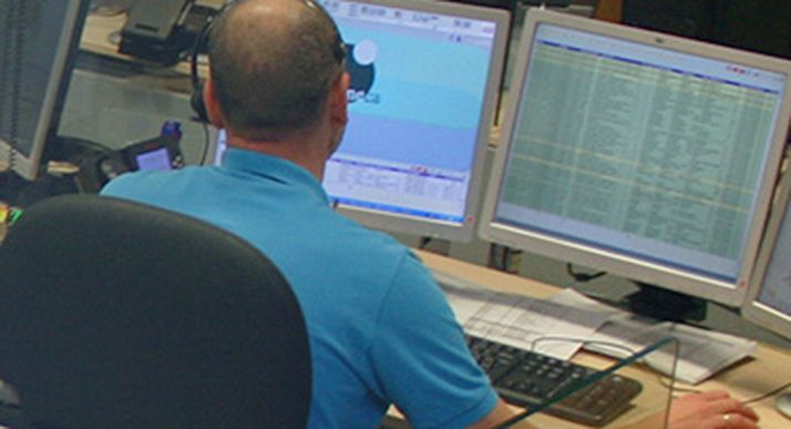 Un operador del 112 de CyL. /Emergencias 112