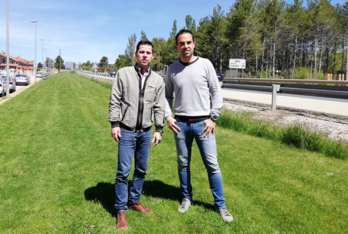 Cs propone instalar en Camaretas paneles acústicos contra el ruido de la N-234