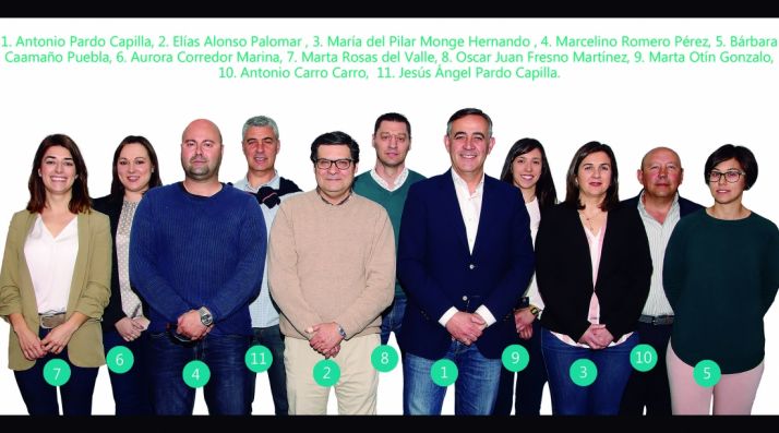 La candidatura burgense de la PPSO y sus nombres. 