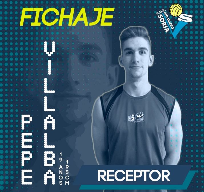El Río Duero incorpora al receptor Pepe Villalba.