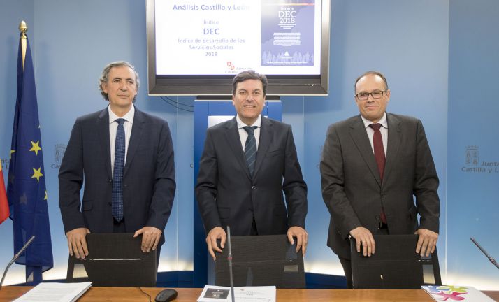 Imagen de la presentación de los resultados este lunes. /Jta.