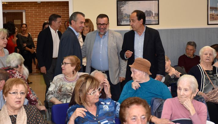 Una imagen del Día de las familias en el centro residencial este jueves. /Jta.