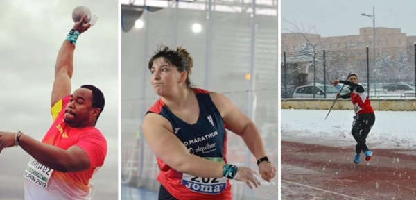 Participación castellana y leonesa en el Encuentro de lanzamientos. Federación de Atletismo de Castilla y León 