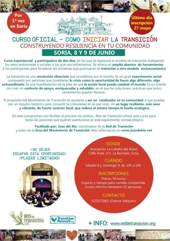 Curso sobre la transformación de sociedades y personas en Soria