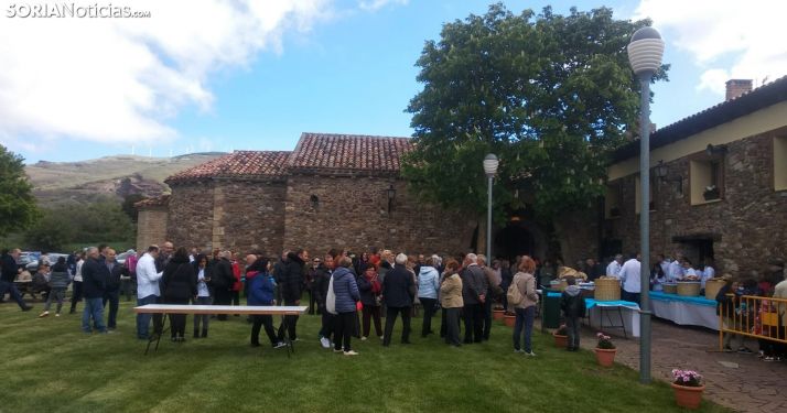 Una imagen de tarde en las inmediaciones de la ermita. /SN