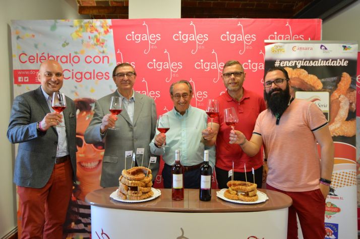 El Torrezno de Soria amplía fronteras con su hermanamiento con el vino Cigales