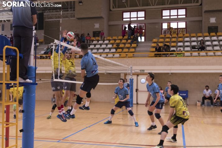 El Río Duero Juvenil cerró ayer por la mañana la fase de grupos del Campeonato de España. Jasmín Malvesado 