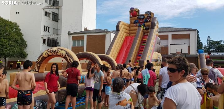 Una imagen del ambiente en el patio. /SN