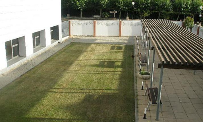 Interior del albergue juvenil Antonio Machado, en Soria capital. 