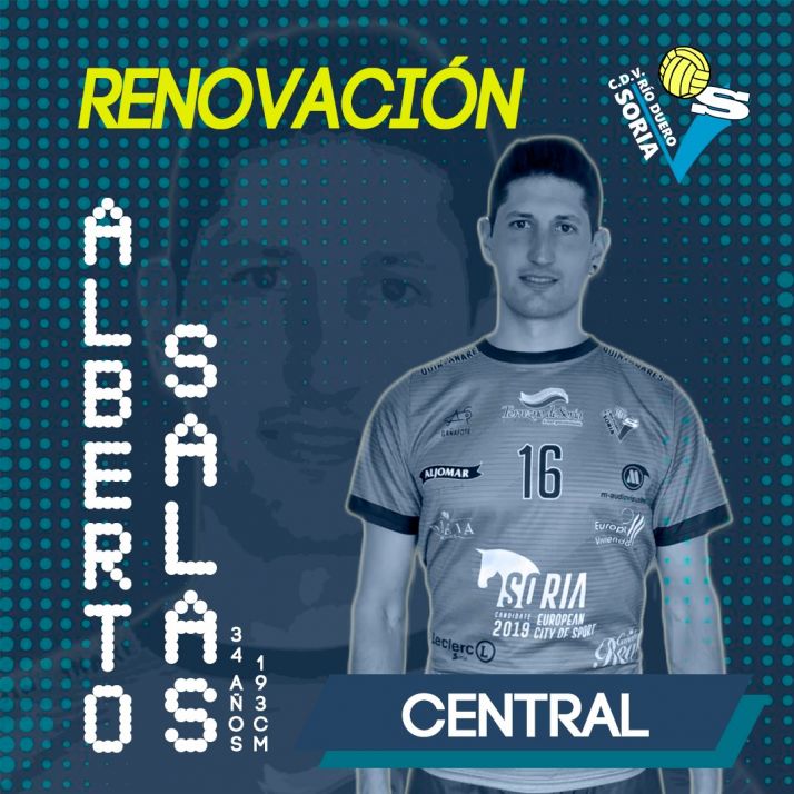 Alberto Salas renueva una temporada más con el Río Duero