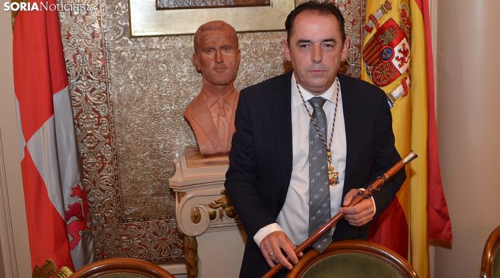 Serrano, ya como presidente de la Diputación. /SN 