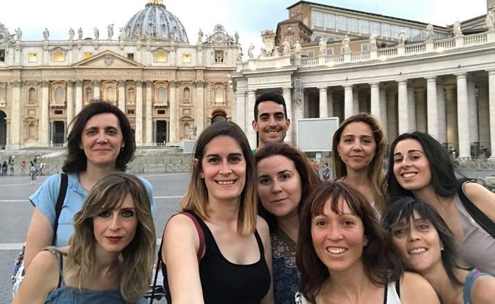 Docentes participantes del Erasmus + CrEA. /Jta.