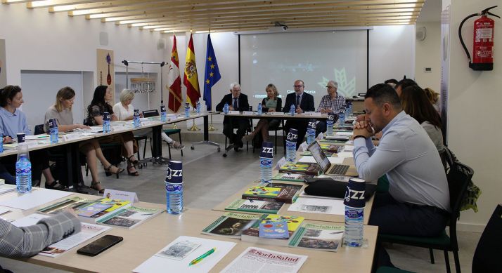 Una imagen de la reunión este lunes. /Subdelegación