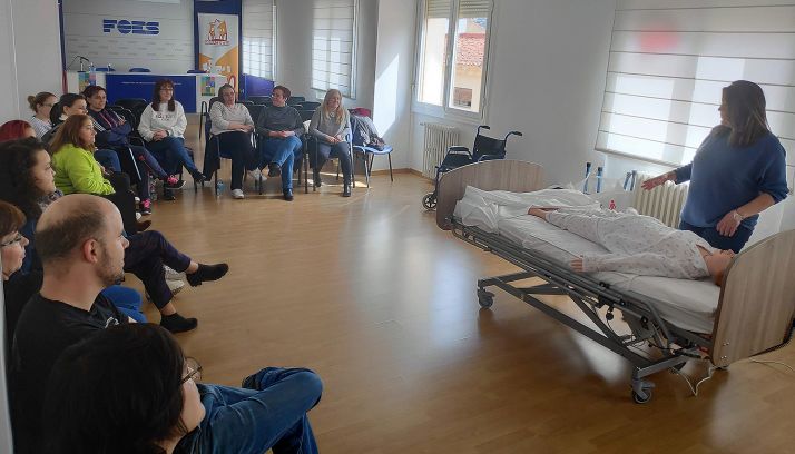 Imagen de una de las clases impartidas. /FOES