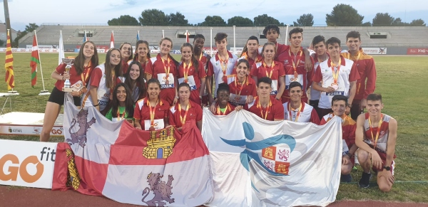 La soriana Ashley Abaga, doble medallista (bronce y plata) en el Nacional Sub-18 por Federaciones en Getafe
