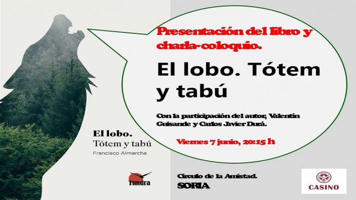 Presentación de un libro sobre el lobo en el Casino