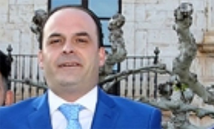 Miguel Cobo, alcalde burgense. 