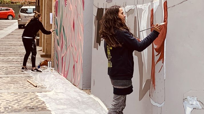 Jóvenes en el desarrollo de las dinánicas del Nouane. /Ayto