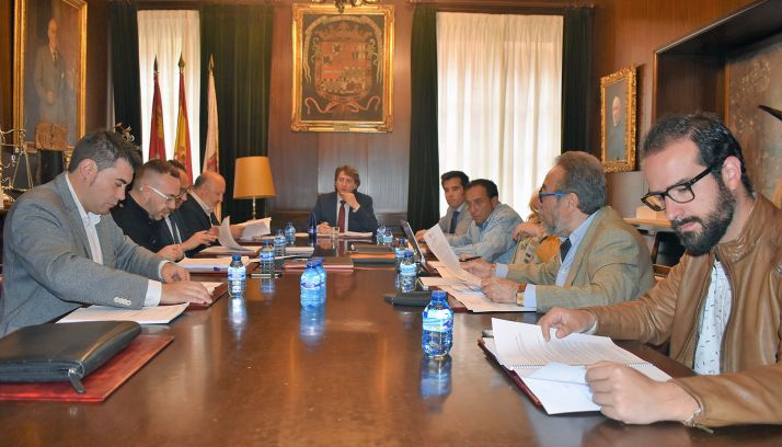 Imagen de la reunión del patronato este miércoles. /Ayto.