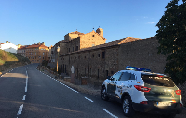Detenido en Ágreda el presunto autor del robo en el Convento de la Concepción