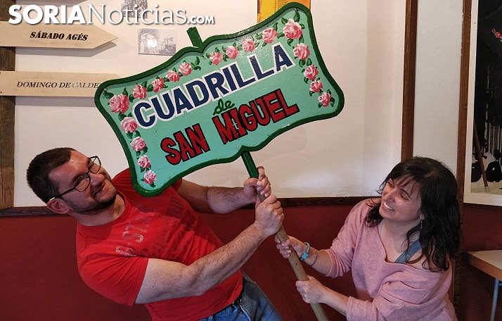 Cristian Calonge y Berta De Miguel son los jurados de la cuadrilla de San Miguel 2019