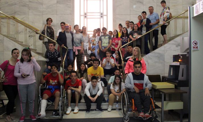 Los alumnos del Santa Isabel visitan la Subdelegación