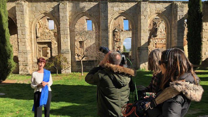 Manuela Paso interpreta a Sor María Jesús de Ágreda. /RTVE 