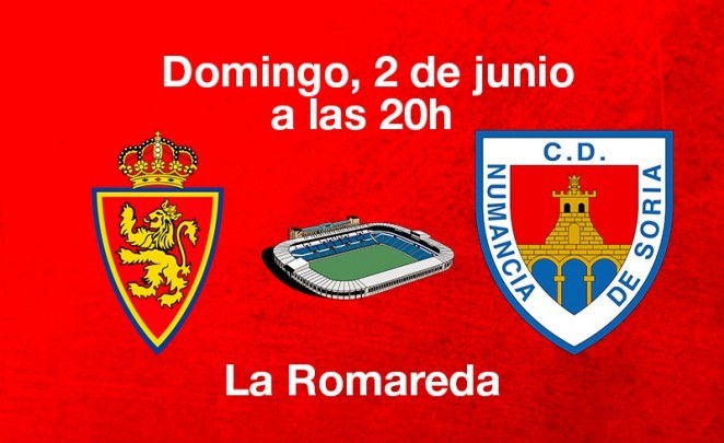 Zaragoza-Numancia, cuadragésimo primera jornada en Segunda. CD Numancia 