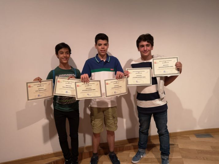 Entregados los premios a los ganadores de la Olimpiada de Matemáticas