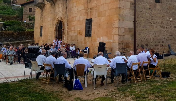 Una imagen de la tarde en la residencia visontina. 