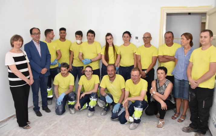 El proyecto ‘Duero XI’ forma a 14 alumnos en acabados interiores y fontanería y calefacción