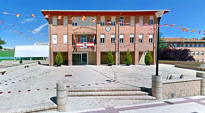 Imagen de la casa consistorial de Arcos de Jalón. /GM