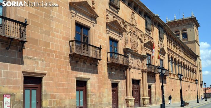 Una imagen del Palacio de los Condes de Gómara. /SN