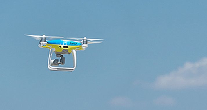 Uno de los drones de los que dispone la DGT. /DGT