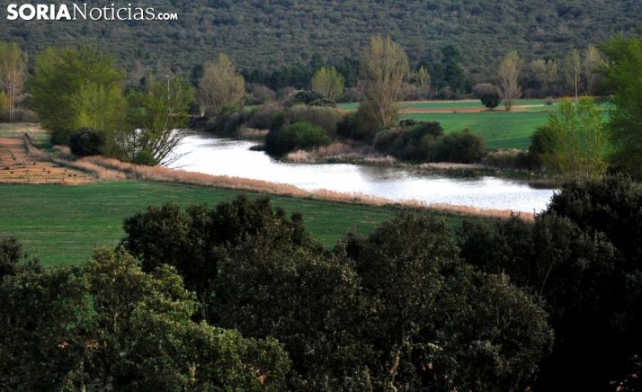 Uno de los tramos del río cerca de Tardajos. /SN