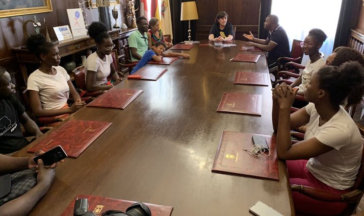 Imagen de la reunión este viernes. /Ayto.