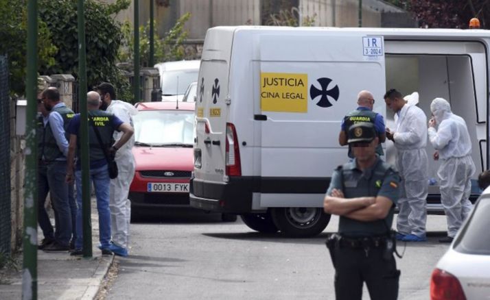 Imagen del despliegue tras el suceso. /noticiasburgos.es