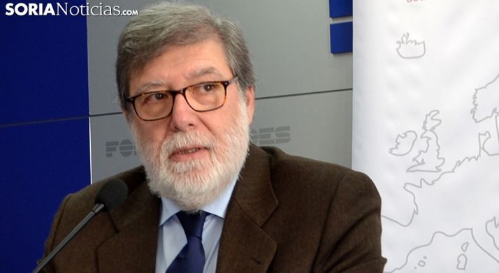 El empresario soriano Santiago Aparicio, presidente de CECALE. /SN