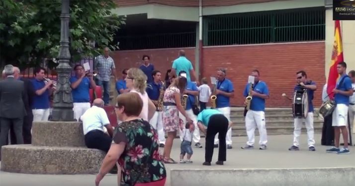 Una imagen de archivo de las fiestas.