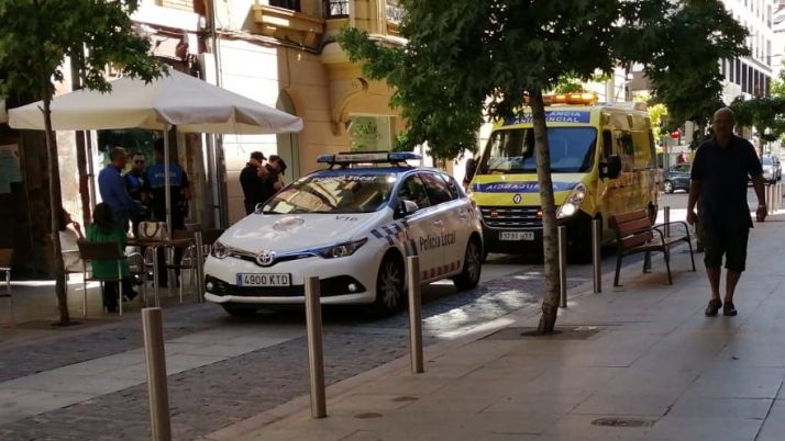 Un varón, atendido tras ser localizado desorientado en la calle Medinaceli