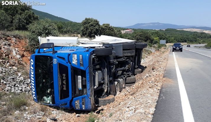 Una imagen del vehículo siniestrado. /SN
