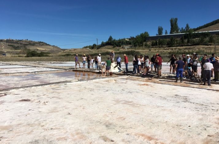 Salinas de Medinaceli prepara su Fiesta de la Sal