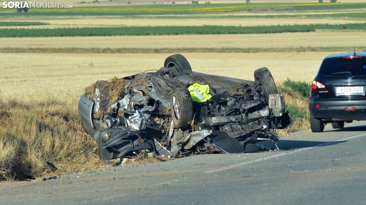 Una imagen del estado del vehículo tras el siniestro. /SN