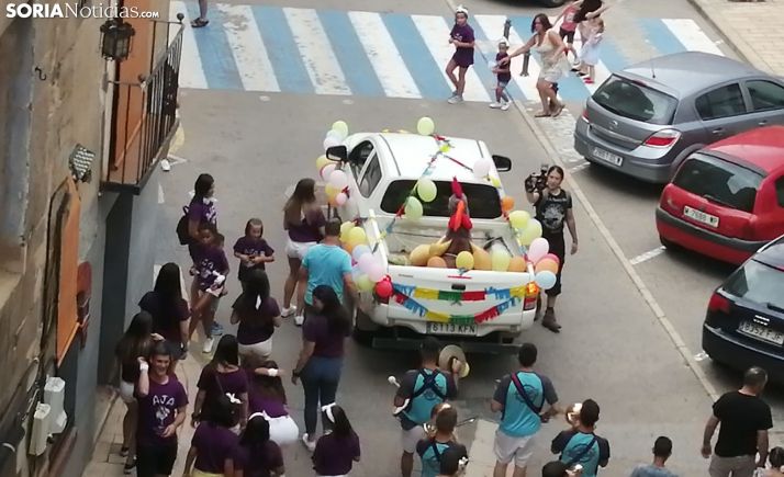 Una imagen del arranque festivo en Ágreda. /SN