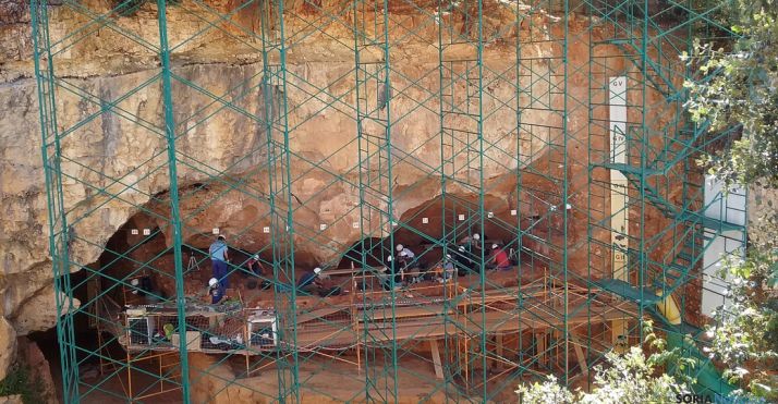 21 jóvenes de toda España trabajan en el Campo de Voluntariado de Atapuerca