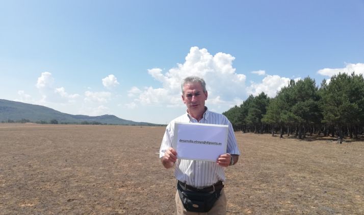 Raúl Gómez, alcalde de El Royo. 