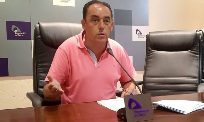 Benito Serrano, presidente de la Diputación. 