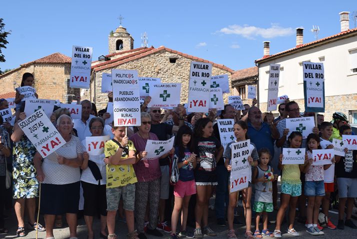 Villar del Río y la comarca soriana del Cidacos clama por la apertura de la farmacia