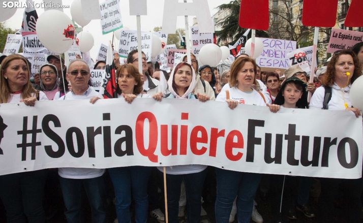 La Soria Ya y Teruel Existe se reúnen mañana con Pedro Sánchez